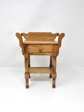 American Girl Pleasant Company Addy's Nightstand Washstand Wooden Wash Stand